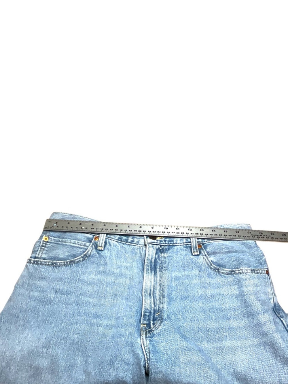 LEVI’S 100% Cotton Dad Jean 5 Pocket Slouchy Loose Fit US Sz 32 - Picture 8 of 15